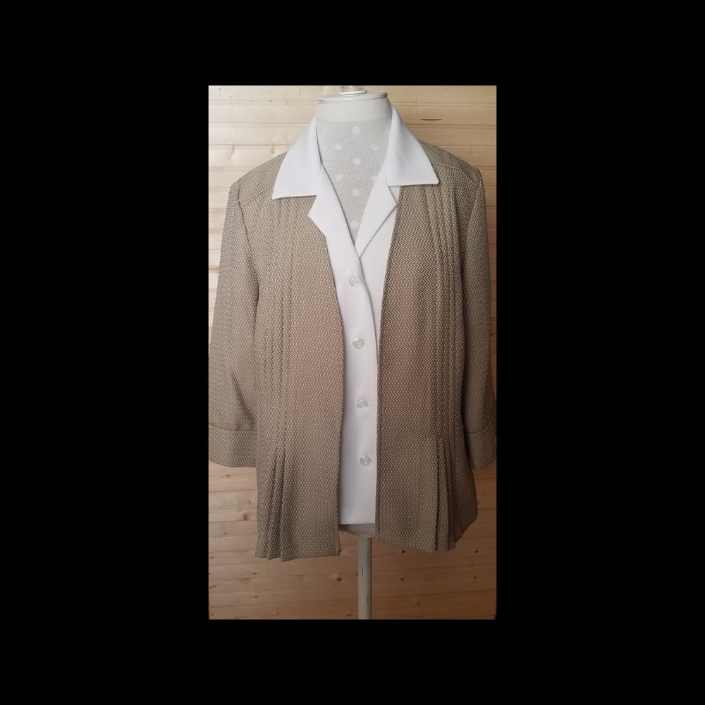 Layered Look Shirt/Jacket